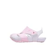 Nike Jordan 幼儿轻便透气休闲凉鞋 - 白粉紅色 - 查看 2