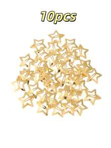 20pcsStar-Shaped Hairpin Bling Rhinestone Inlaid Star Hair Clip Cute Non-Slip Metal Hair Barrette Lightweight Durable Star Hair Accessory For Women Girls Daily Wear Party Holiday Wedding Hairstyle Decoration - 彩色 - 查看 14