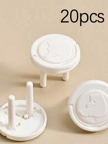 5/10pcs Standard Socket Covers, British Plug Socket Covers, Safety Power Socket Covers, Prevent Electric Shock, Protect British Standard Power Socket - Multicolor - View 8