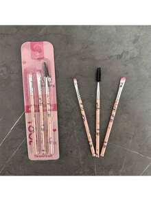 3/7pcs Sanrio Cute Hello Kitty Makeup Brush Set, Low-Irritation Synthetic Bristles, Suitable For Foundation, Blush, Eyebrow, Lip, And Eye Makeup, Comes With Storage Case, Perfect For Gifts, Weddings, Valentine's Day, Travel, Holidays, Parties, Graduations Bathroom Decor - Multicolor - View 8