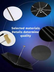 1pc Mini Portable Umbrella, UV Protection, Foldable With Storage Case, Suitable For School, Office, Home, Travel, Back To School,Cute Stuff,Mother's Day Gift,Bedroom Decor,Garden,Kitchen Decor,Summer,Beach,Travel Essentials,Room Decor,Squishy,Graduation - Multicolor - View 8