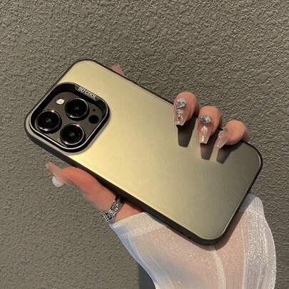 Luxury High-End Phone Case Featuring IMD Technology, Upgraded With A Colorful Personalized Laser-Etched Back Panel And Contrasting Color Frame Design. Compatible With  17/17 Pro/17 Pro Max,  Air/16/15/14/13/12/11 Pro/Plus/Pro Max/16E.