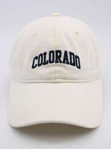 1pc Spring & Autumn Versatile Casual Cap, 2026 New Baseball Cap For Men & Women, Wide Brim, Large Head Circumference, Baseball Cap, Sun Protection, Letter Embroidery - A - View 12