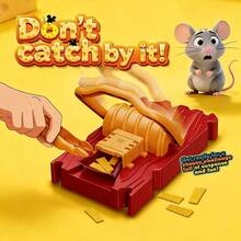 创意恶作剧捕鼠器互动游戏玩具，桌面游戏玩具，创意玩具，趣味捕食恶作剧新奇玩具 - 彩色 - 查看 1