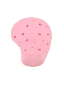 وسادة فأرة بشكل قلب وردي، وسادة فأرة سيليكون ناعمة جدًا مضادة للانزلاق ومريحة للرسغ، مناسبة للمكتب والألعاب والمكتب، رائعة للنساء، وأيضًا مثالية كهدية عيد الحب، إكسسوار مكتب، لوازم مكتبية للنساء - متعدد الألوان - مشاهدة 13