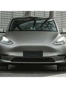 1 Roll Matte Metallic Gray Car Wrap - Durable, Waterproof, Scratch-Resistant, Easy To Install, Anti-Slip - One Size - View 3