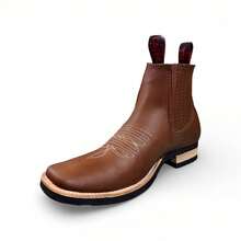 Cowboy    Cremallera lateral    Vacaciones - Marrón Chocolate - Ver 5