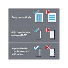 2厘米宽双面胶带，多用途可重复使用透明泡沫胶带，适用于家用物品粘合 - A厚1mm - 查看 9