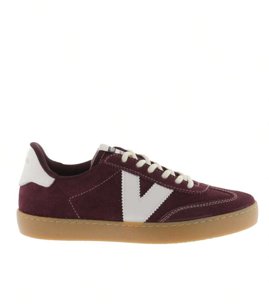 VICTORIA Women Casual Athletic Shoes - Burgundy - View 1