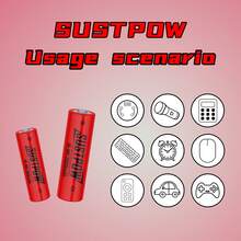 SUSTPOW Batería NI-MH AA de 2600mAh/AAA de 960mAh de gran capacidad, se puede cargar hasta 1200 veces, vida útil estable y potente. Disponible en una variedad de especificaciones para usar en diversos dispositivos electrónicos. - Automóvil club británico - Ver 5