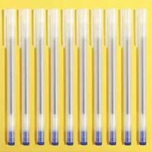 Ins Matte Gel Pen Black 0.5 Student Needle Pen Exam Pen Office Signature Pen - Blue - View 3