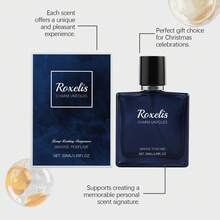 Roxelis海洋清新淡香水，天然持久香氛，层次丰富细腻，适合日常通勤和轻柔使用。 - 多樣化香型 - 查看 9