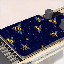 1 件 39*22 英寸瑜伽垫，卡通蜜蜂图案，防滑耐用，加宽加厚，适合家庭和专业人士使用，适合初学者，多种款式可选 - 彩色 - 查看 15