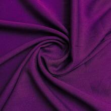Heavyweight Viscose Twill Fabric | Thick Viscose Twill - 紫色 141 - 查看 3
