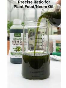 1个纳米植物喷雾瓶，适用于室内热带雨林，为热带龟背竹和蕨类植物提供超温和的保湿，简约优雅的设计与家居装饰相得益彰，符合人体工程学的单手操作扳机，专业的雾化效果促进植物健康生长。 - 附刻度款 - 查看 3