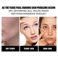 3pcs Facial Instant Firming And Lifting Cream Moisturizes And Brightens Skin Tone, Tightens And Nourishes Facial Skin - trắng - Xem 4