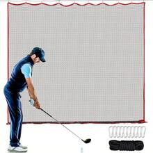 1PC Heavy Duty Golf Practice Net, High Impact Resistant Golf Hitting Net With Reinforced Edging & Stable Base, Portable Foldable Golf Training Net For Indoor, Backyard, Garage, Home & Driving Range Use, Golf Swing Trainer Aid For Improving Swing Accuracy, Ball Control & Hitting Skills, Quick Setup Sturdy Golf Net For Beginners, Golf Lovers & Golfers, Essential Golf Training Equipment For Indoor Outdoor Practice - Multicolor - View 1