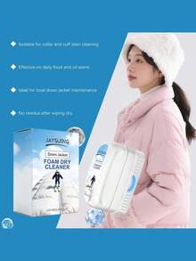Dry Clean Foam Brush For Down Jackets, Spot Clean And Care For Down Jacket Stains And Dirt Without Water - Liquid - View 9