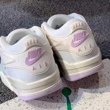 Nike Zapatillas de baloncesto versátiles para mujer, uso casual para todos los días - Blanco Verde - Ver 3