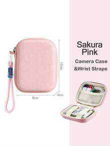 Mini CCD Camera Case, With Mesh Pocket, Digital Camera Case, Camera Bag, Travel, Portable, Lightweight, Durable, Stylish, For Home, For Outdoor - Multicolor - View 19