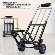 Heavy Duty Adjustable Hand Truck | With Anti-Slip Gel Pad And Ergonomic Cushioned Handle, Durable Nylon Straps And Cover - Compatible With Dollies, Furniture, Warehouse, Delivery Vehicles - Cushioning Pad - View 5