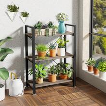 Estante Mueble Organizador Mesa Librero Mesa Auxiliar 60*27*61cm Mesa De Centro Librero Organizador Estantería - Gris - Ver 7