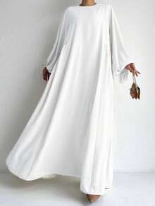 1pc Women's Breathable Soft Fabric Hijab, Suitable For Daily Wear And Prayer - Multicolor - View 3