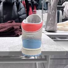 Nike 女款 WMNS AIR JORDAN 运动训练篮球鞋 - 灰色/藍色 - 查看 5