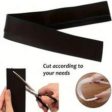 Silicone Stove Gap Covers, Heat Resistant Kitchen Counter Gap Filler, Waterproof Oil-Proof Sealing Strip For Stovetop And Countertop, Easy Clean (2 Packs) - A-Black - View 8