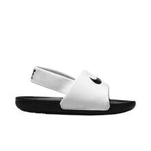 Nike 耐克儿童透气休闲运动沙滩凉鞋 - 黑與白 - 查看 2