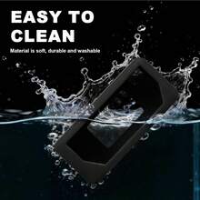 ALKOO Silicone Case For CHARMERA Keychain Digital Camera Blind Box, Photo Mini Keychain Camera Sleeve With Precise Cutouts & Scratch Protection - Camera NOT Included (Box Only) - Black - View 5