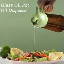 470ml Kitchen Oil Sprayer Bottle, 2-In-1 Oil Sprayer And Dispenser, Suitable For Cooking, Kitchen, Grilling, Salad, Baking - Multicolor - View 8