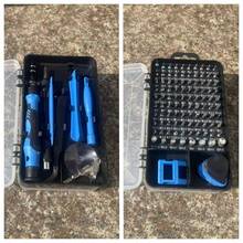 46件套多功能汽车维修工具套装，棘轮扳手套装，含套筒，1/4英寸驱动，铬钒钢延长杆，适用于汽车维修和家庭使用 - 镀铬钢结构 - 多色 - 查看 8