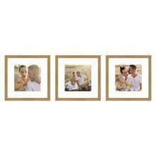 Kits Quadro Porta Retrato 1 Foto de 20x20 Paspatur Branco 30x30 - Multi Fotos - Visão 12