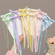 12 chiếc kẹp tóc hình nơ ruy băng cho bé gái, phụ kiện kẹp tóc đuôi ngựa (không kèm thẻ), kẹp càng cua, kẹp tóc cài đầu, phụ kiện đội đầu, ghim cài tóc. - Nhiều màu 12 - Xem 6