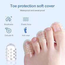 30 Pcs tectores de Dedos de los Pies Tapas de Silicona Suave para los Dedos de los Pies tector de Gel para Dedos de Pie tector Dedos Pie Alia Dolor de Uñas Encarnadas Callos y Ampollas - como en la foto - Ver 3