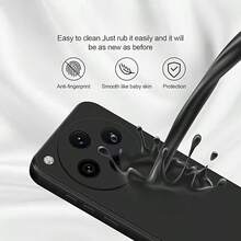 TPU Protective Case Suitable For Infinix Series Smartphones. This Black Phone Case Is Soft, Shock-Resistant, Waterproof, Anti-Shock And Anti-Scratch. It Has Shock-Absorbing, Soft And Comfortable Touch, Anti-Slip, Anti-Sweat And Anti-Fingerprint Protection Functions. Durable And Wear-Resistant, Suitable For Infinix Hot 50i 4G, Infinix Hot 40 Pro, Infinix Hot 30 Play And Other Models. - Black - View 6