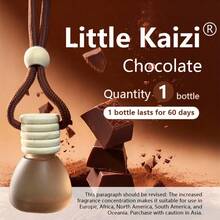 Little Kaizi *Matte Triangle Shape *Scented Car Air Freshener - Long-Lasting Car Diffuser - Lasts 60+ Days-Fresh Woody Fruity Type, 30% Air Freshener Concentration - Bk26 - View 13