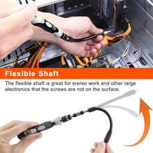 RFVUC 115-In-1 Precision Magnetic Screwdriver Set, Smartphone, Computer, Watch Repair Tools, Multifunctional Disassembly Tools For Home Electrical Work - 115 In One - View 8