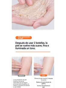 Exfoliante corporal de frutas vegetales de 500 g para limpieza profunda, exfoliación y suavizado de la piel; exfoliante de sales de baño - Coco - Ver 4