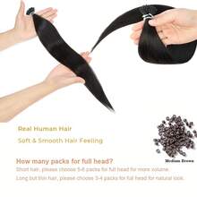 Extensions de cheveux humains - S1B - Voir 3