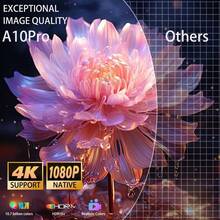 2026 New Flagship Model Office/Video Projector With Android 12 OS, 7-Inch Touchscreen, Cloudai Speaker, WiFi6, 180° Rotation, Auto Focus & Obstacle Avoidance, 400 Lumens Brightness, Suitable For Home Cinema And Gaming, Modern Aesthetic Design, High-Quality Lens - White - View 5