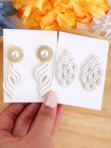 Boho Geometric Polymer Clay Cutters, Geometric Design Shape Clay Cutter Molds For DIY Earring Jewelry Making, Art And Craft Molds Accessories - Clay Cutters - View 5