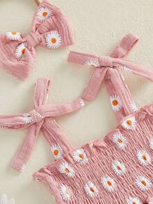 Baby Girls Dresses - Pink - View 3