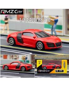 AUDI 4辆3英寸合金压铸模型车，多种车型，手感顺滑，可随意把玩，收藏玩具，节日礼物 - 彩色 - 查看 11