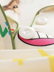 Gongdie CRAYON SHINCHAN 蜡笔小新女士睡衣套装（2件套），2026春夏新款短袖柔软透气睡衣 - 香檳色 - 查看 5