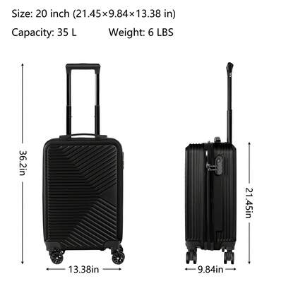 Plaid Style 20-Inch Luggage, Equipped With Swivel Silent Wheels, A Travel Suitcase That Doesn't Require Checking In, A Travel Bag, A Luggage Box, A Travel Bag Set, A Suitcase Combination, A Luggage Set, A Luggage Bag. Luggage Case Trolley Suitcase Traveling Bags Suitcase Suitcase Bag Large Capacity Clothes Storage Cruise Essentials Travel Essentials Vacation Vacation Essentials