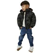 Name It Jacket 50063024849235 For Children In Color Grey - رمادي - مشاهدة 3