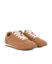 Blogger Zapatillas retro Mujer color dorado diseñadas con cordones modelo JIMENA 02 ✅ Entrega 24/72h a España (península) - Marrón - Ver 2