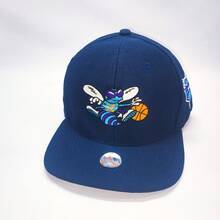 Men's Flat Brim Closed Basketball Cap With Embroidery, Adult Urban Style - 型號 7 - 查看 3